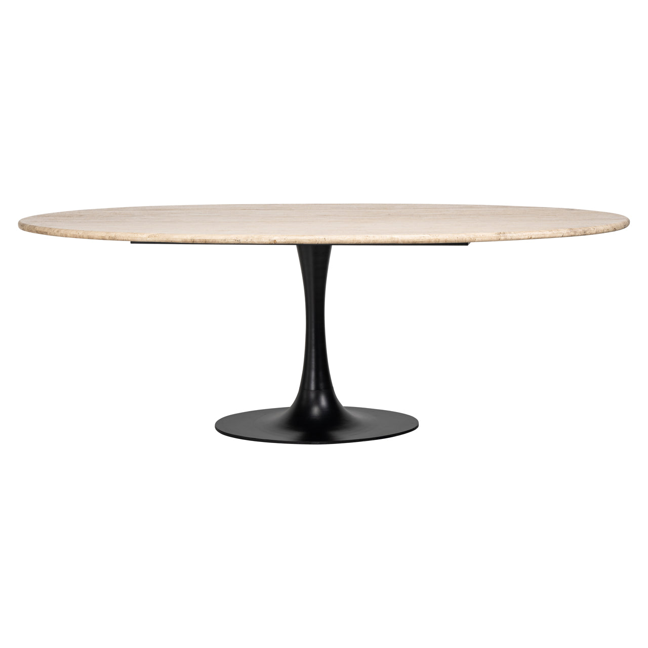 Richmond Interiors Esstisch Hampton black oval 230 Esstisch Richmond Interiors