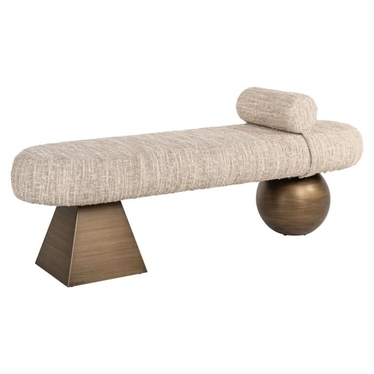 Richmond Interiors Sofa Geneva (Beige) Polsterbank Richmond Interiors