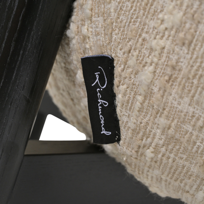 Richmond Interiors – Lounge Sessel Ornella beige angora Polstersessel Richmond Interiors