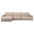 Richmond Interiors – Sofa Trentino cayenne brown 3,5-Sitzer + Lounge links oder rechts Ecksofa Richmond Interiors