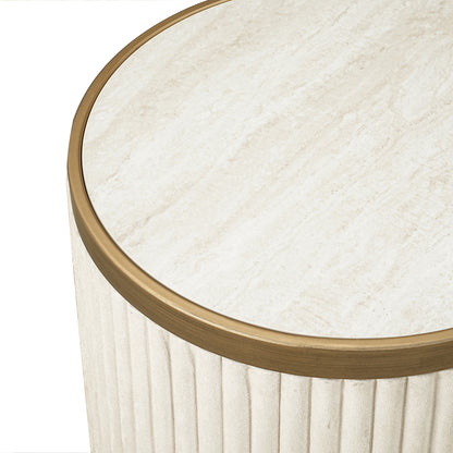 Richmond Interiors Beistelltisch Tivoli white (Set of 2) Beistelltisch Richmond Interiors
