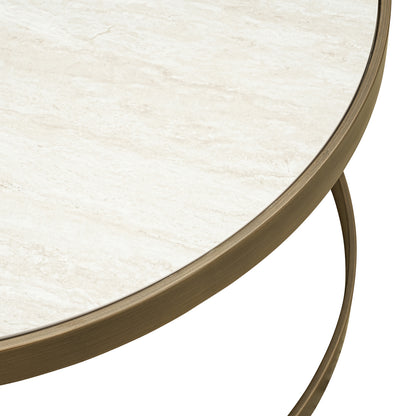 Richmond Interiors Couchtisch Tivoli white (Set of 2) Couchtisch Richmond Interiors