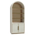 Richmond Interiors Wandschrank Tivoli mit gebogener Oberseite 2-Türen 3-Regale (White) Offene Regale Richmond Interiors