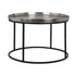 Richmond Interiors Couchtisch Lyam silver 70Ø Couchtisch Richmond Interiors