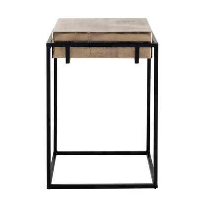 Richmond Interiors Beistelltisch Calloway champagne gold Beistelltisch Richmond Interiors
