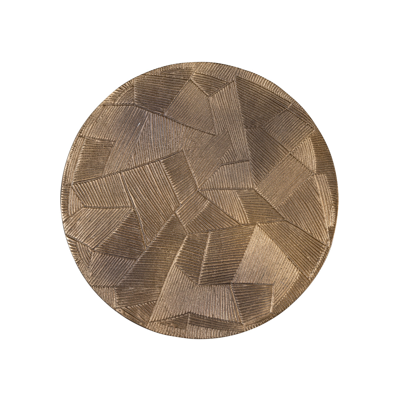 Richmond Interiors Beistelltisch Tulum brushed gold (Set of 2) Beistelltisch Richmond Interiors