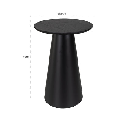 Richmond Interiors Beistelltisch Jazz black Beistelltisch Richmond Interiors