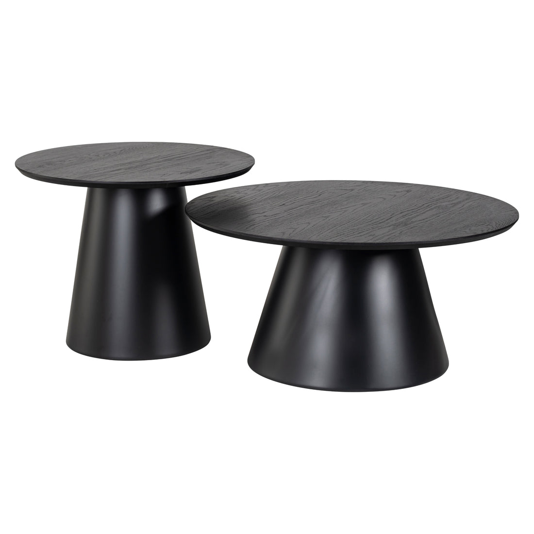 Richmond Interiors Couchtisch Jazz black (Set of 2) Couchtisch Richmond Interiors