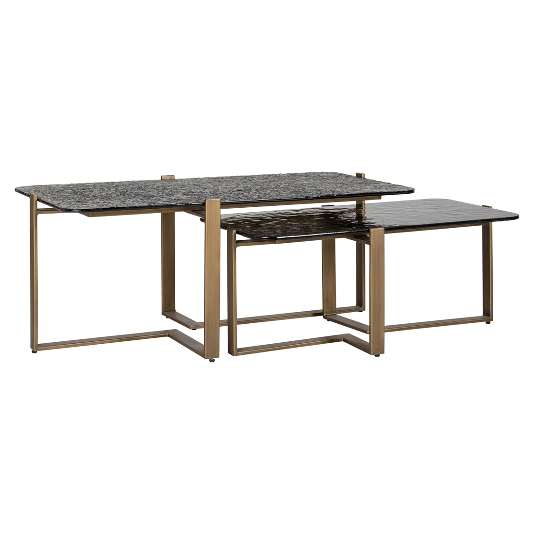 Richmond Interiors Couchtisch Sterling brown (Set of 2) Couchtisch Richmond Interiors