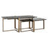 Richmond Interiors Couchtisch Sterling brown (Set of 2) Couchtisch Richmond Interiors
