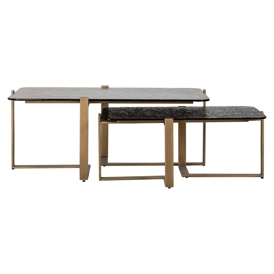 Richmond Interiors Couchtisch Sterling brown (Set of 2) Couchtisch Richmond Interiors