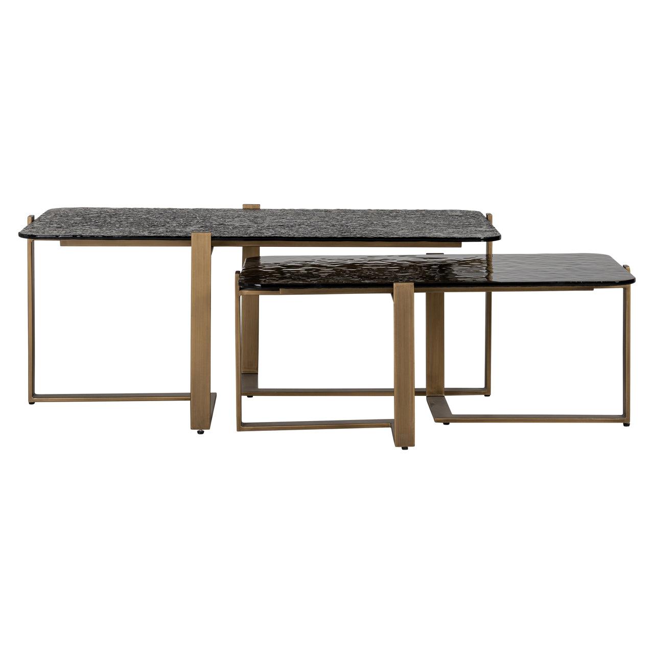 Richmond Interiors Couchtisch Sterling brown (Set of 2) Couchtisch Richmond Interiors