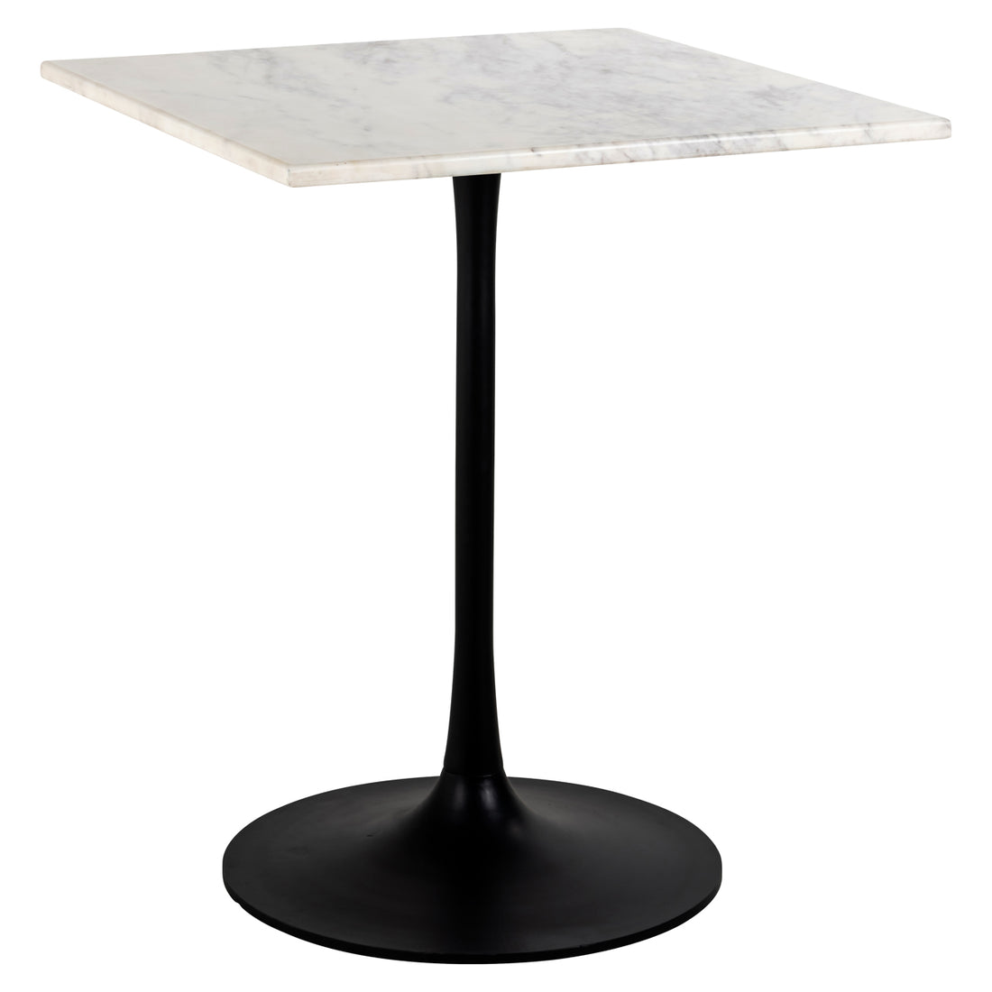 Richmond Interiors Bistro-Tisch Carlten black/white 65x65 Bistro-Tisch Richmond Interiors
