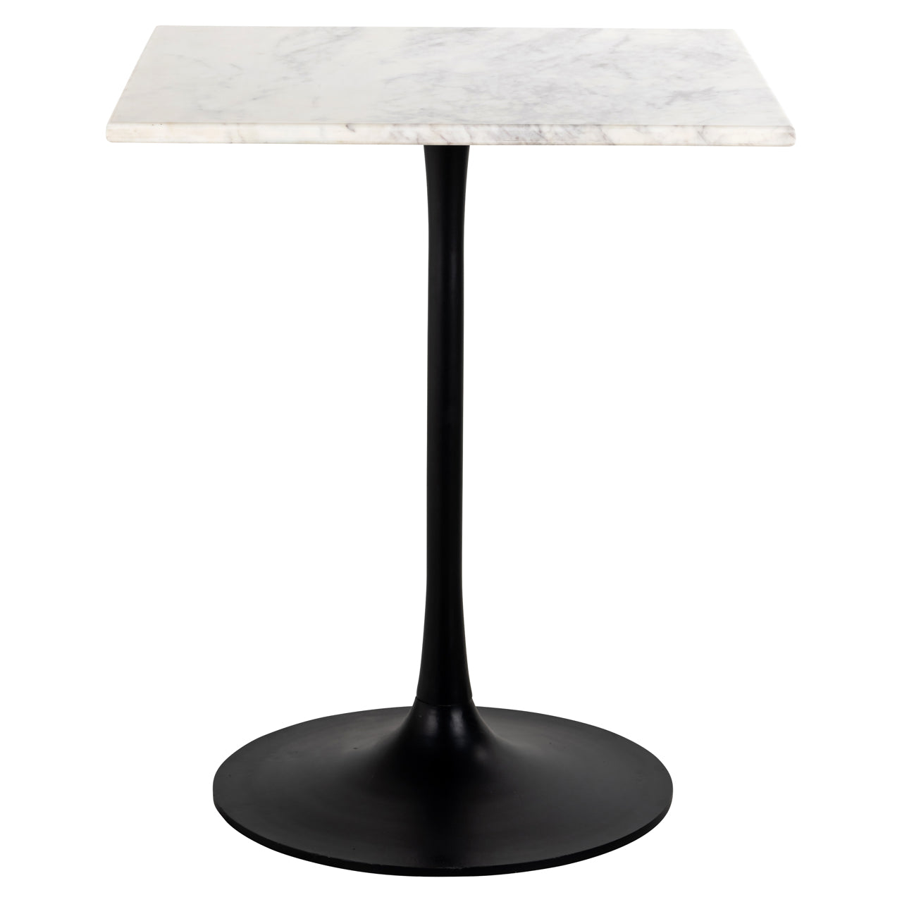 Richmond Interiors Bistro-Tisch Carlten black/white 65x65 Bistro-Tisch Richmond Interiors