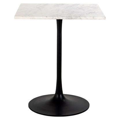 Richmond Interiors Bistro-Tisch Carlten black/white 65x65 Bistro-Tisch Richmond Interiors