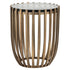 Richmond Interiors Beistelltisch Volante gold 47,5Ø Beistelltisch Richmond Interiors