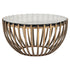 Richmond Interiors Couchtisch Volante gold 84Ø Couchtisch Richmond Interiors