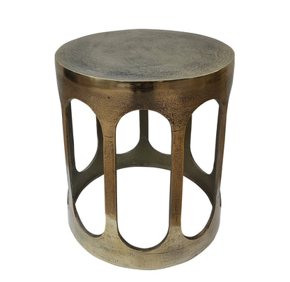 Richmond Interiors Beistelltisch Du Pont brushed gold Richmond Interiors