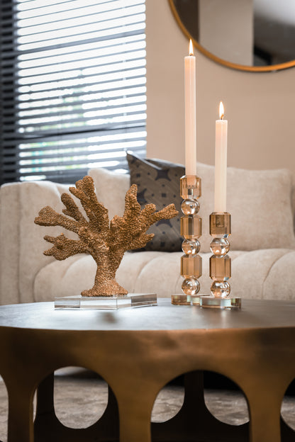 Richmond Interiors Couchtisch Du Pont brushed gold Couchtisch Richmond Interiors