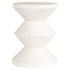 Richmond Interiors Beistelltisch Bloomstone white 35Ø Beistelltisch Richmond Interiors