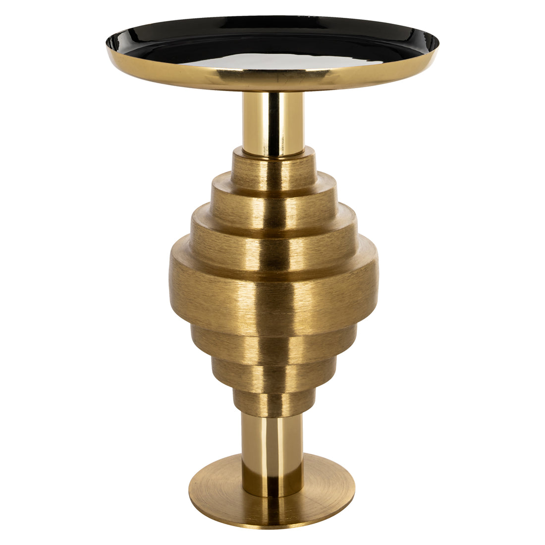 Richmond Interiors Beistelltisch Renao black/gold