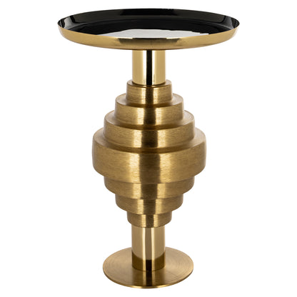 Richmond Interiors Beistelltisch Renao black/gold