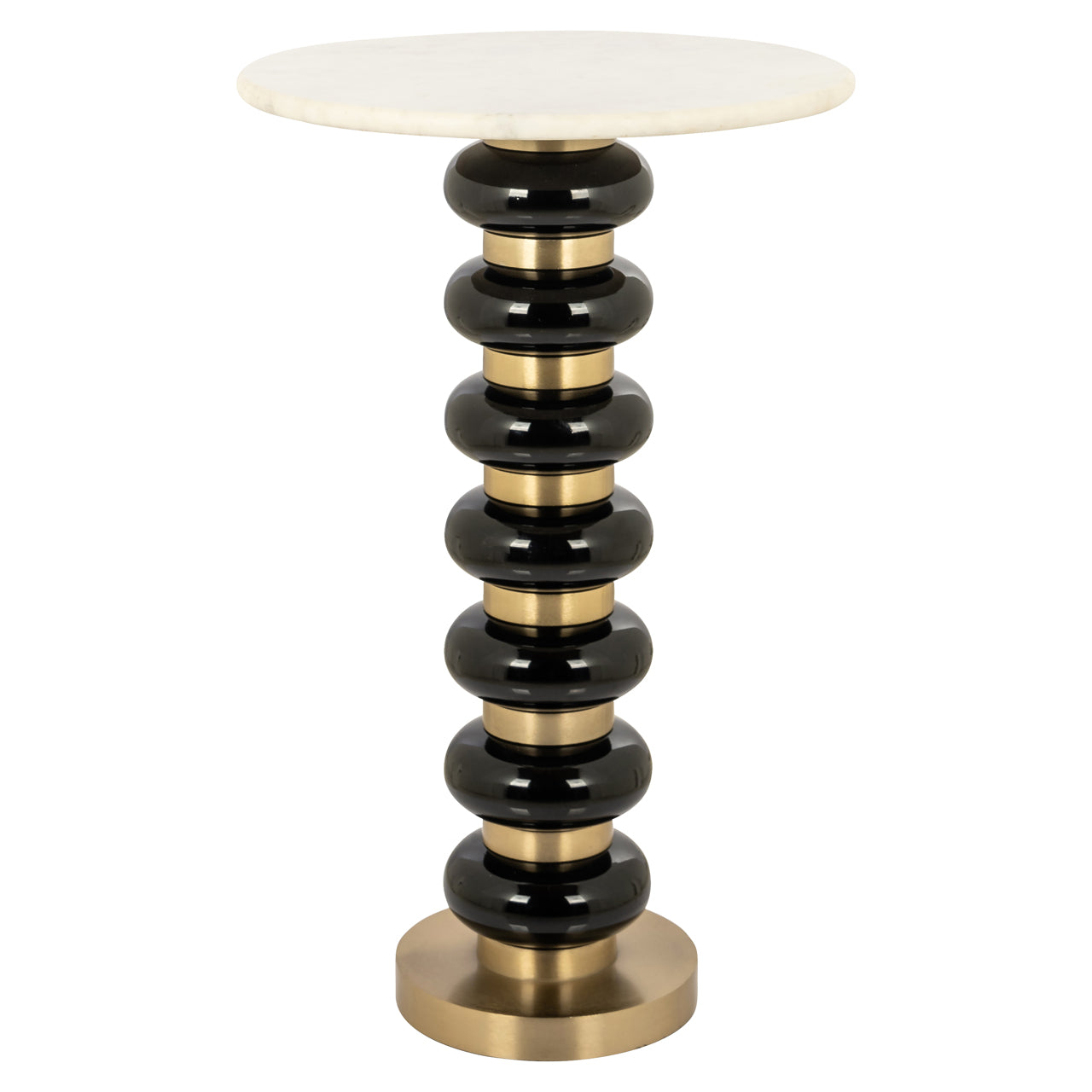 Richmond Interiors Beistelltisch Barbara black Beistelltisch Richmond Interiors