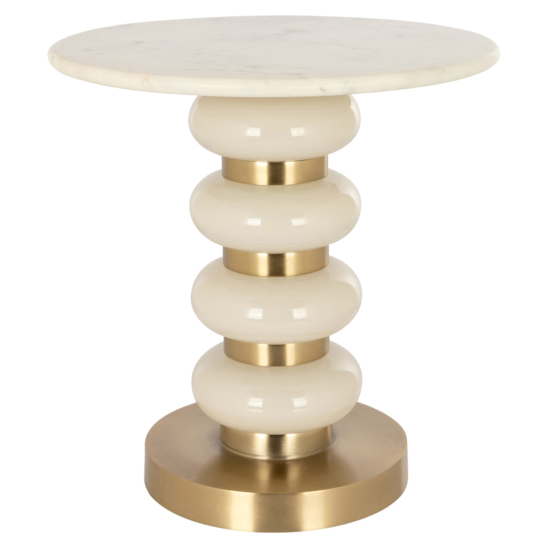 Richmond Interiors Beistelltisch Boann white Beistelltisch Richmond Interiors