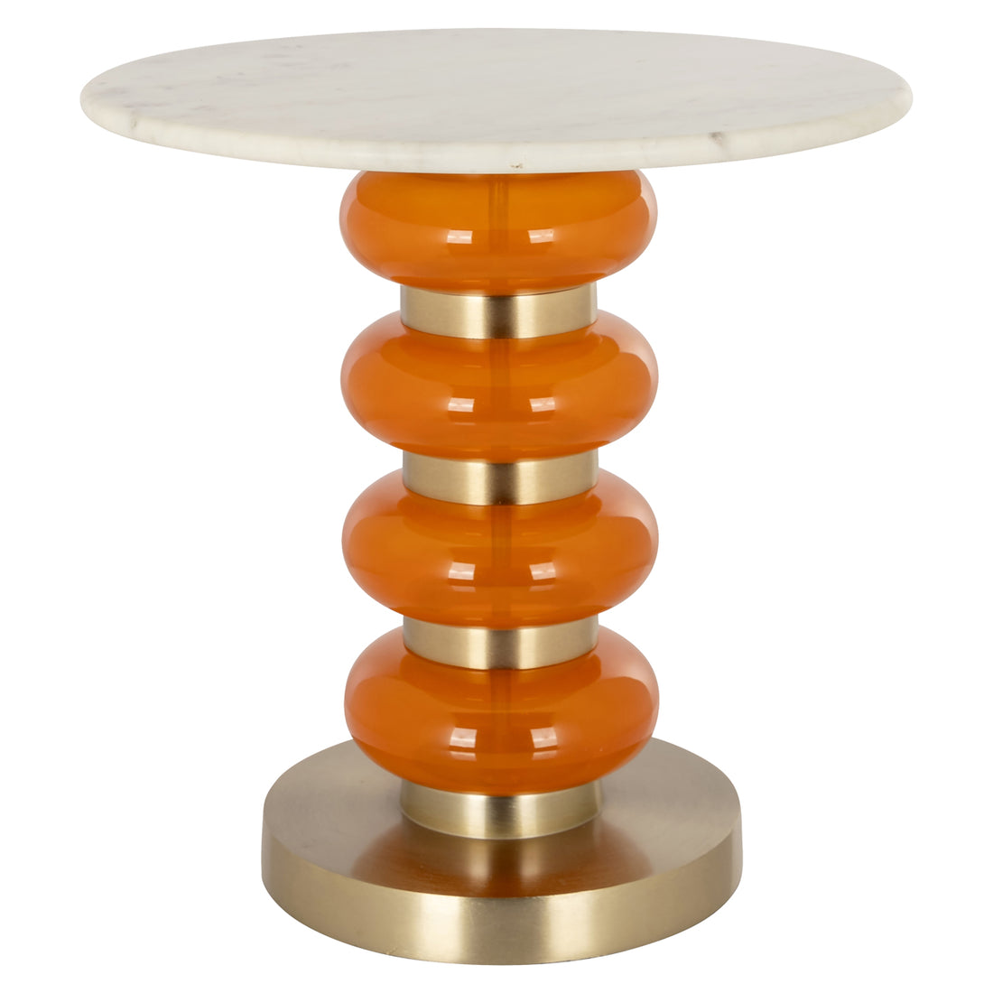 Richmond Interiors Beistelltisch Boann orange Beistelltisch Richmond Interiors