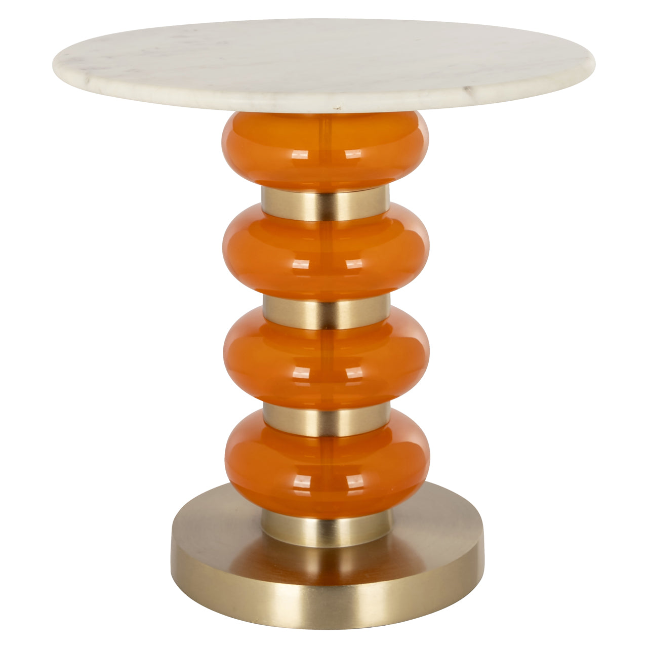 Richmond Interiors Beistelltisch Boann orange Beistelltisch Richmond Interiors