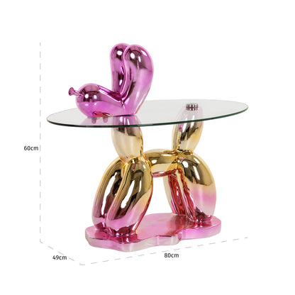 Richmond Interiors Beistelltisch Usha pink Beistelltisch Richmond Interiors
