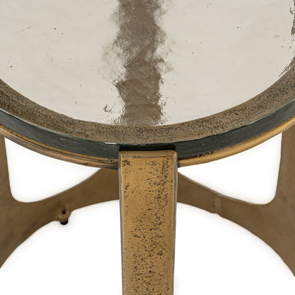 Richmond Interiors Beistelltisch Rixo gold Beistelltisch Richmond Interiors