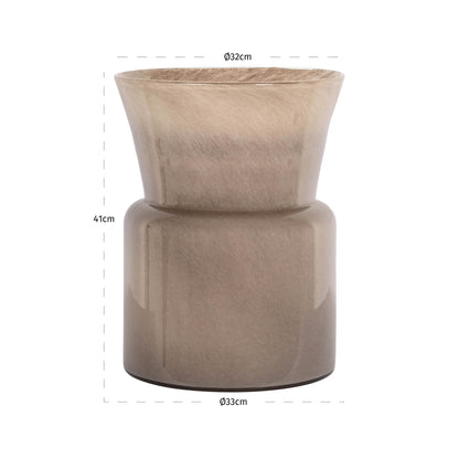 Richmond Interiors Vase Milo taupe
