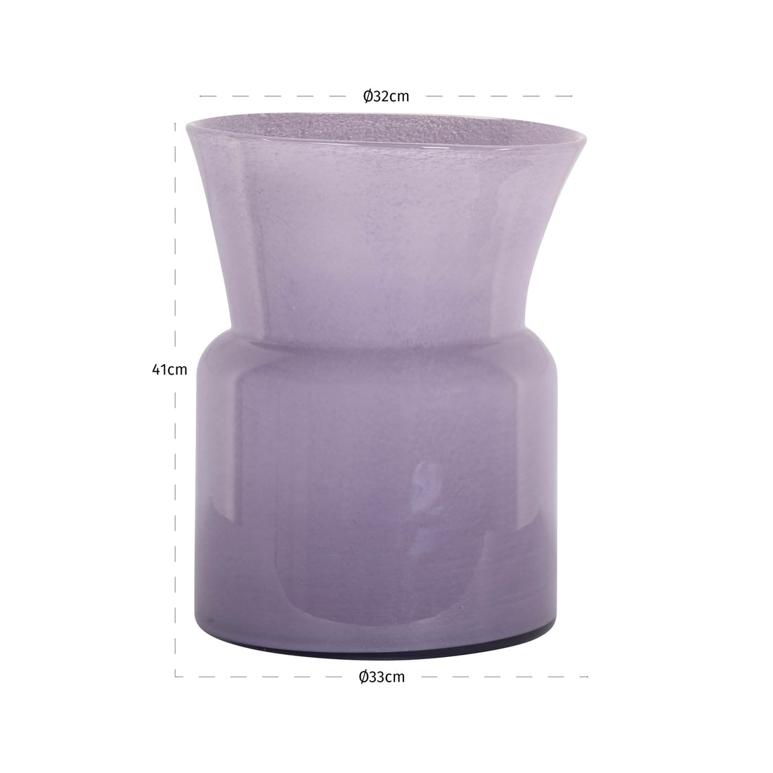 Richmond Interiors Vase Milano purple