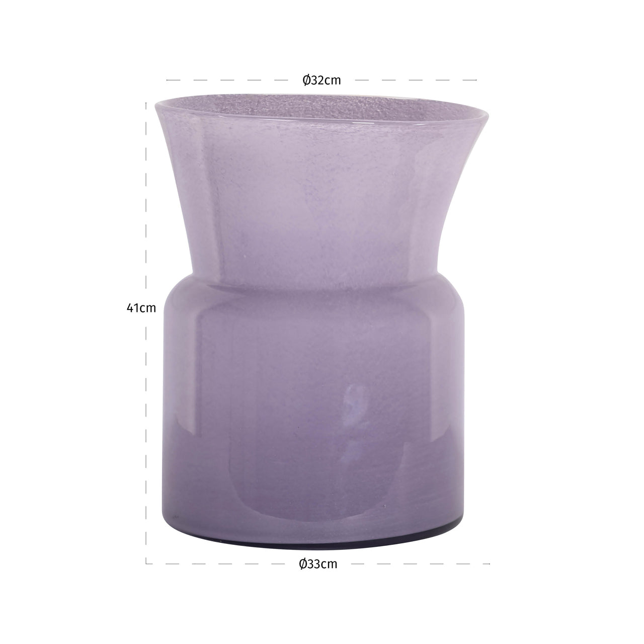 Richmond Interiors Vase Milano purple