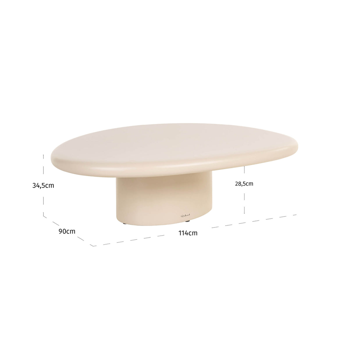 Richmond Interiors Gartencouchtisch Urban Bloom sandstone Richmond Interiors