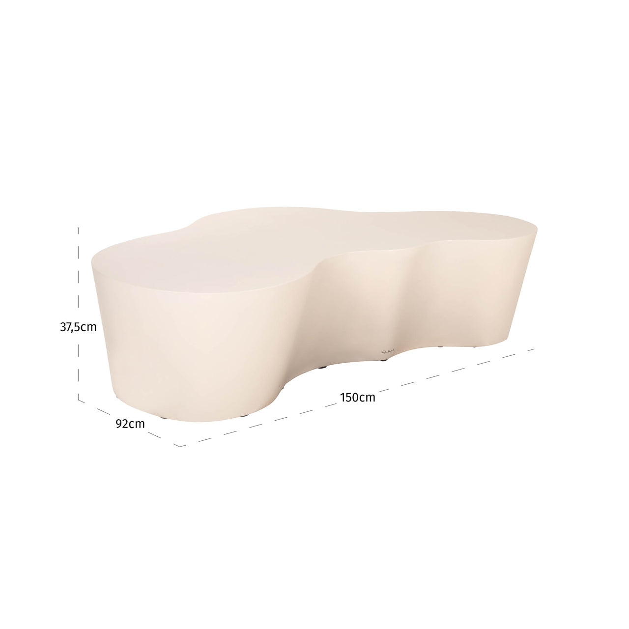 Richmond Interiors Gartencouchtisch Urban Bloom sandstone Gartencouchtisch Richmond Interiors