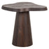 Richmond Interiors Beistelltisch Odile 50Ø (Dark brown) Beistelltisch oval Richmond Interiors