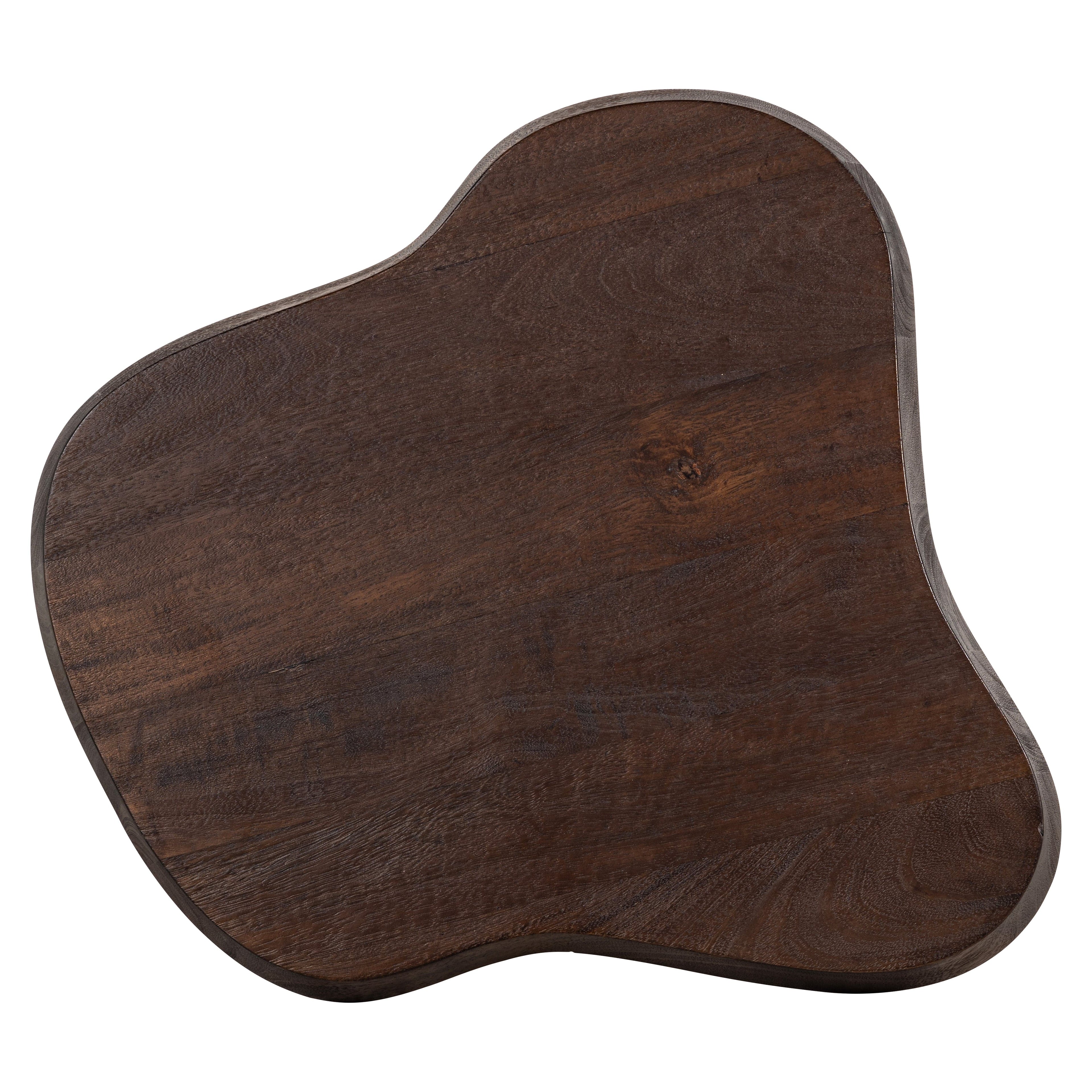 Richmond Interiors Beistelltisch Odile 50Ø (Dark brown) Beistelltisch oval Richmond Interiors