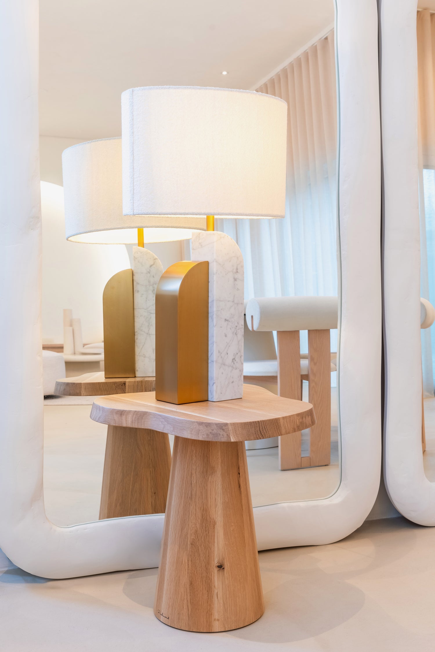 Richmond Interiors Beistelltisch Riva natural oak Beistelltisch Richmond Interiors