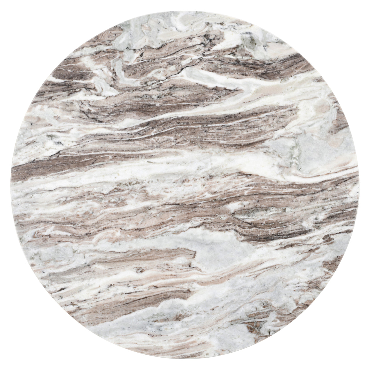 Richmond Interiors Couchtisch Oberoy Blush beige 80Ø Couchtisch Richmond Interiors