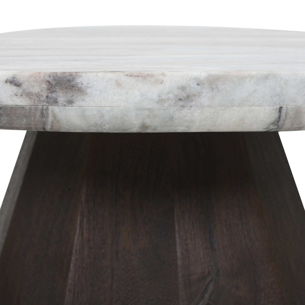 Richmond Interiors Couchtisch Oberoy Blush beige 80Ø Richmond Interiors