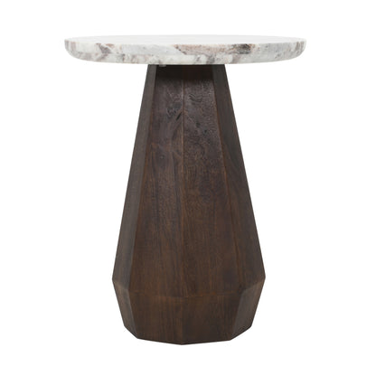 Richmond Interiors Beistelltisch Oberoy Blush beige 45Ø Beistelltisch Richmond Interiors