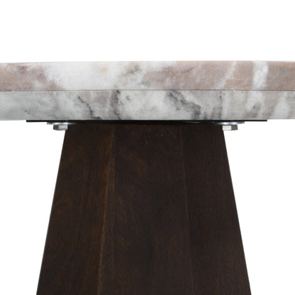 Richmond Interiors Beistelltisch Oberoy Blush beige 45Ø Beistelltisch Richmond Interiors