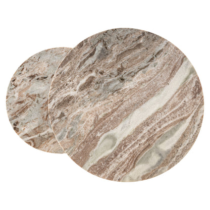 Richmond Interiors Beistelltisch Fairfax clay (Set of 2) Richmond Interiors
