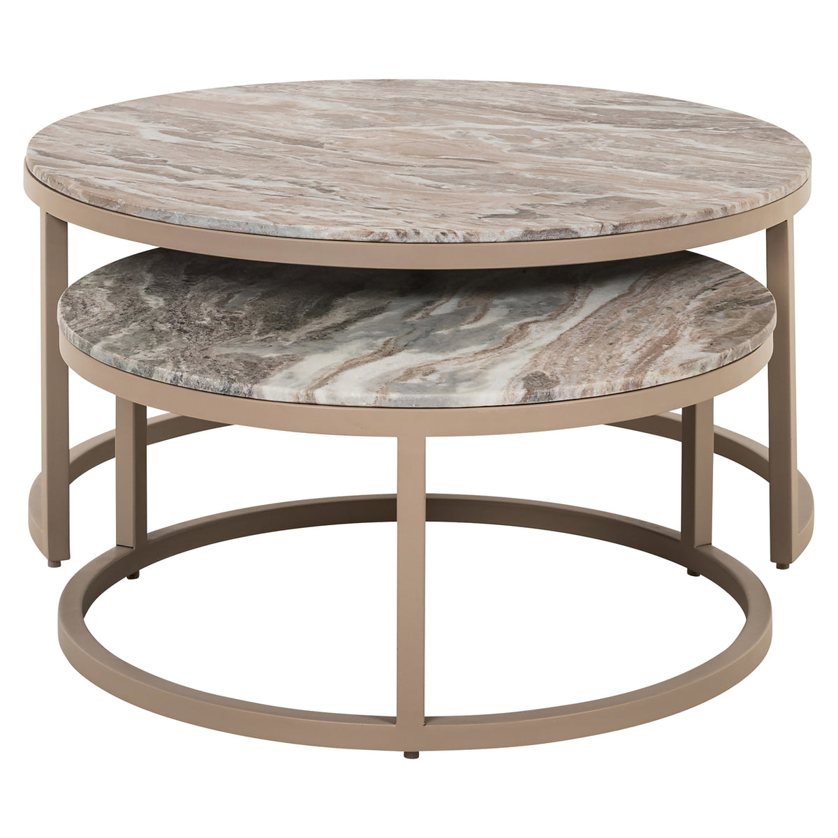 Richmond Interiors Couchtisch Fairfax clay (Set of 2) Richmond Interiors