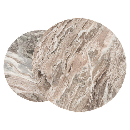 Richmond Interiors Couchtisch Fairfax clay (Set of 2) Couchtisch Richmond Interiors