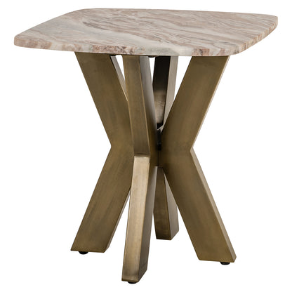 Richmond Interiors Beistelltisch Bottega – White Beistelltisch eckig Richmond Interiors