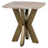 Richmond Interiors Beistelltisch Bottega – White Beistelltisch eckig Richmond Interiors