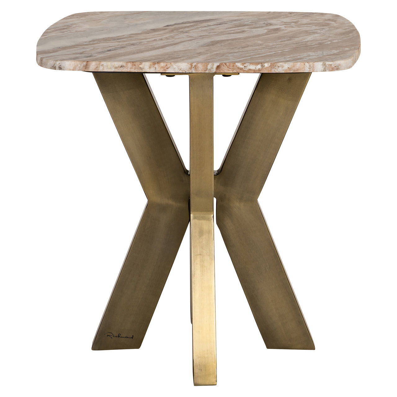 Richmond Interiors Beistelltisch Bottega Blush beige Beistelltisch Richmond Interiors